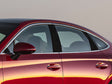 hyundai sonata 2020-2024 Brushed Aluminum Black Pillar Cover Diagram