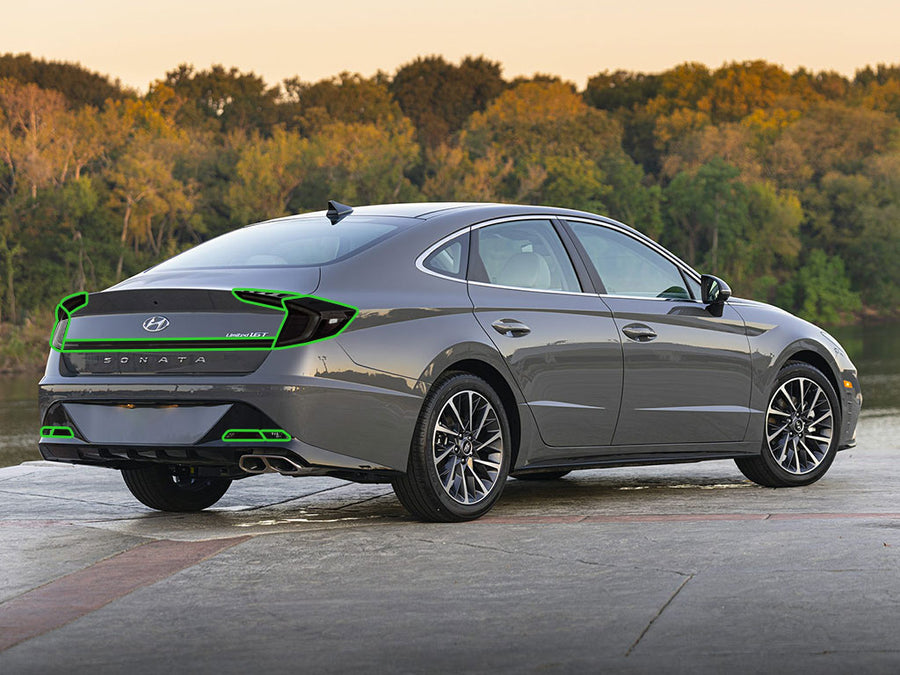 sonata Tail Light Tint Installation Points