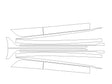 sonata 3M Clear Bra Door Cup Precut PPF Diagram