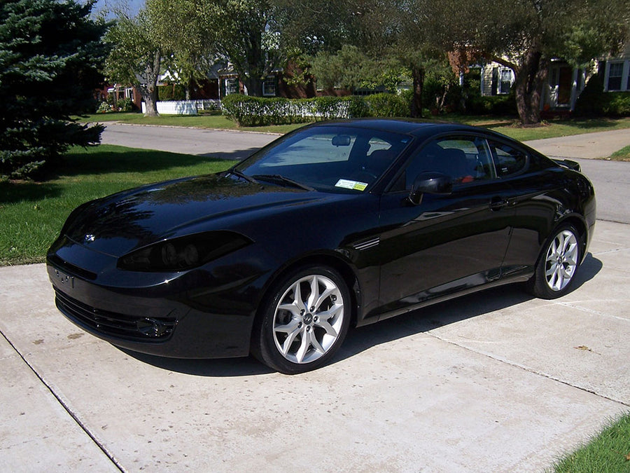 hyundai tiburon 2007-2008 Headlight Tint