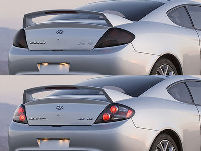tiburon Before and After Smoked Taillights