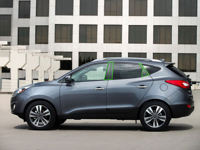 hyundai tucson 2010-2015 Pillar Post Trim Installation Location