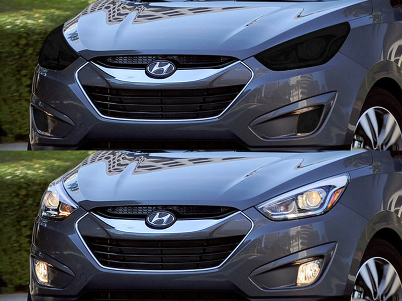 hyundai tucson 2010-2015 Headlight Tint Appearance