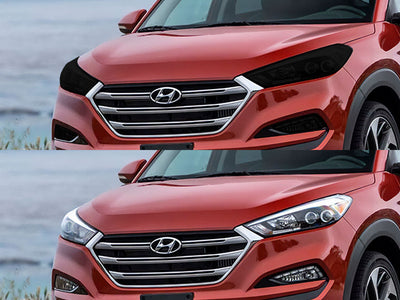 hyundai tucson 2016-2018 Headlight Tint Appearance