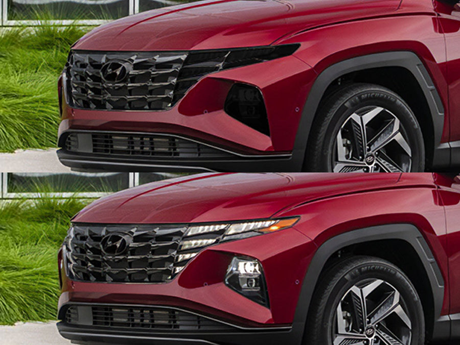 hyundai tucson 2022-2024 Headlight Tint Appearance