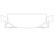 tucson 3M Clear Bra Hood Precut PPF Diagram