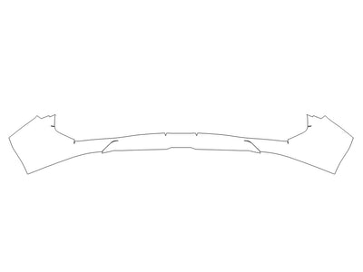 tucson Avery Dennison Clear Bra Door Cup Precut PPF Diagram