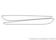 veloster 3M Clear Bra Door Cup Precut PPF Diagram