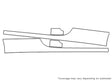 veloster 3M Clear Bra Door Cup Precut PPF Diagram