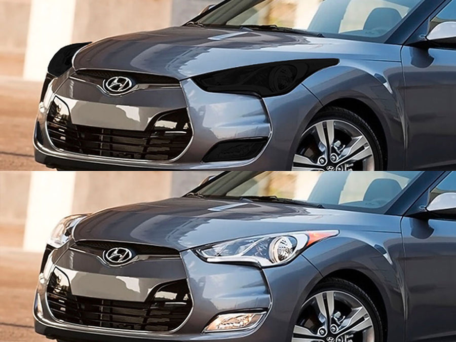 hyundai veloster 2012-2017 Headlight Tint Appearance