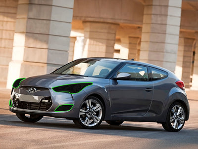 hyundai veloster 2012-2017 Headlight Tint Location