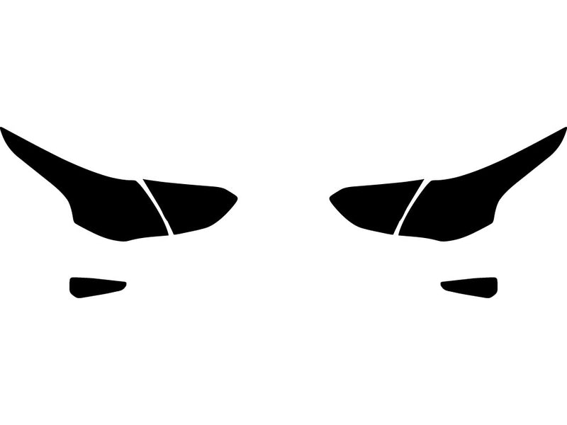 veloster Precut Tail Light Tint Diagram