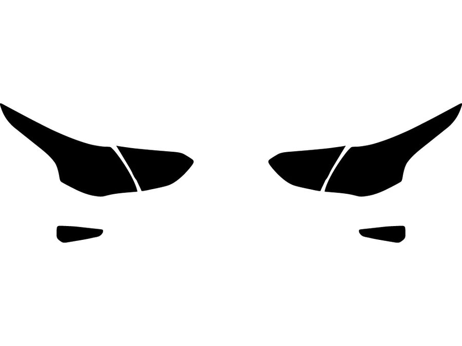 veloster Precut Tail Light Tint Diagram