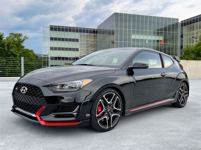 hyundai veloster 2019-2022 Piano Black Pillar Trim