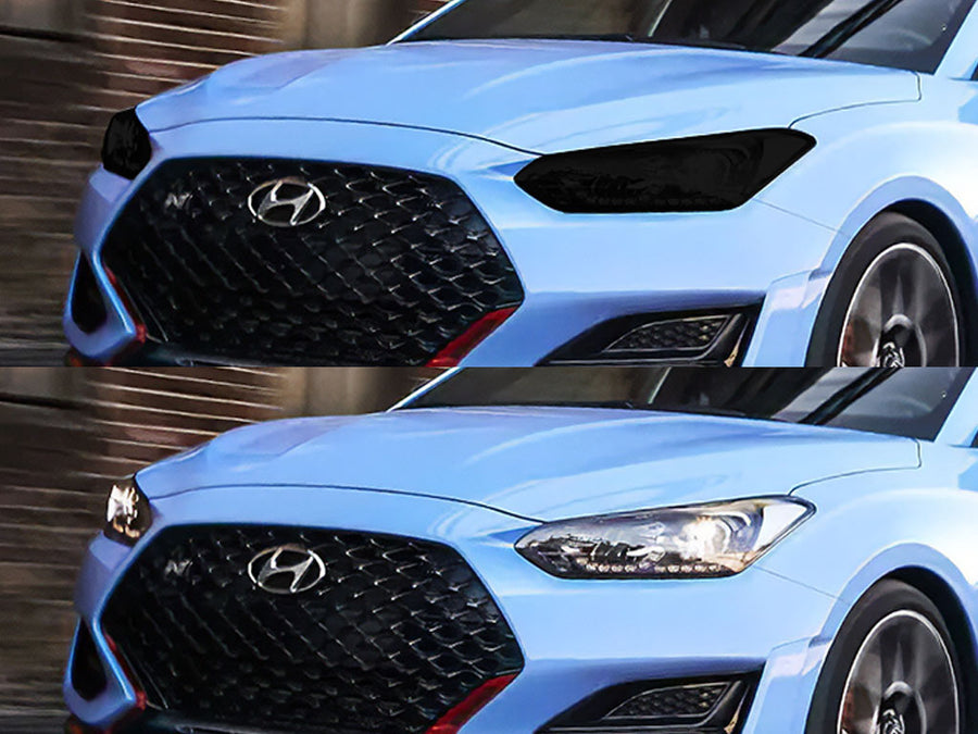 hyundai veloster 2019-2022 Headlight Tint Appearance
