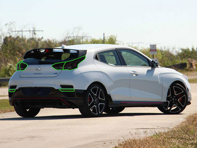 veloster Tail Light Tint Installation Points