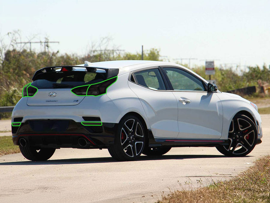 veloster Tail Light Tint Installation Points