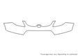 veracruz Avery Dennison Clear Bra Bumper Precut PPF Diagram