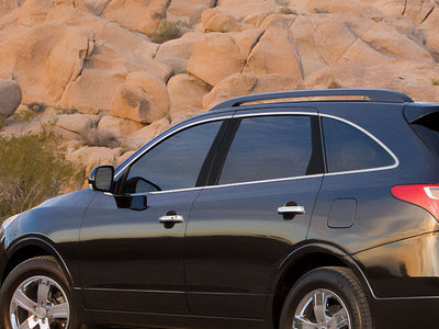 hyundai veracruz 2007-2012 Matte Black Pillar Cover Diagram
