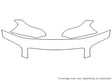 xg300 3M Clear Bra Hood Precut PPF Diagram