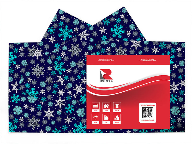 ice age snowflake Craft Vinyl Sheet Pack