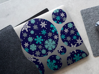ice age snowflake DIY Laptop Stickers