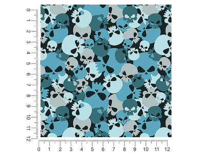 ice calvaria skull and bones 1ft x 1ft Craft Sheets