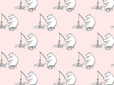Ice Fishing Animal Vinyl Wrap Pattern~Rwraps Series 914 Digitally Printed Vinyl Wrap~0
