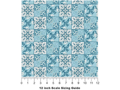 Ice Skating Tile Vinyl Film Pattern Size 12 inch Scale~Rwraps Ice Skating Tile Sizing Chart~3