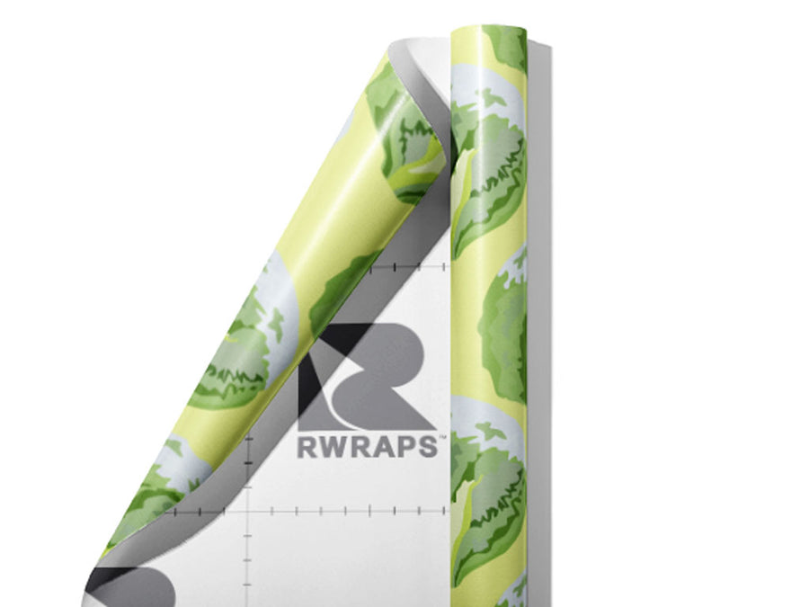 Iceberg Maverick Vegetable Wrap Film Sheets~Rwraps Series 914 Iceberg Maverick Vegetable Scrolled Sheet~3