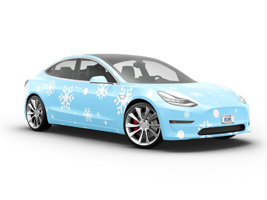 Iced Out Snow Vehicle Vinyl Wrap