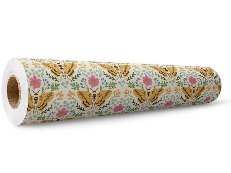 Icy Death Head Bug Wrap Film Wholesale Roll~Rwraps Series 914 Digitally Printed Vinyl Roll~5
