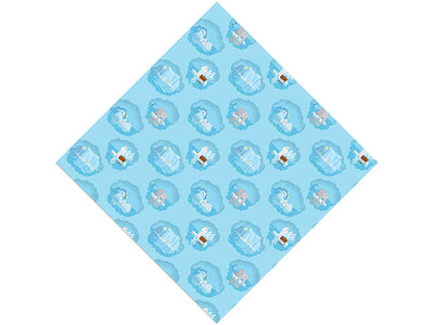 Icy Reflections Animal Vinyl Wrap Pattern