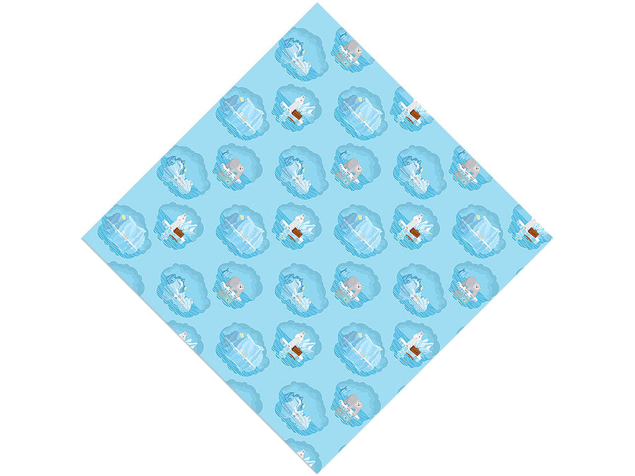 Icy Reflections Animal Vinyl Wrap Pattern