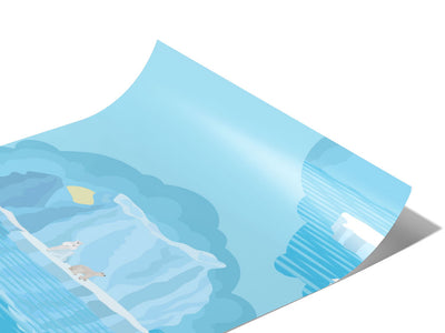 Icy Reflections Animal Vinyl Wraps~Rwraps Series 914 Digitally Printed Vinyl Wrap~0