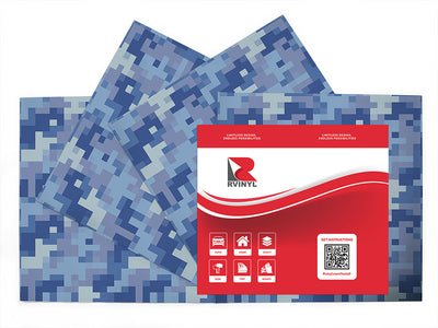 icy tundra pixel Craft Vinyl Sheet Pack