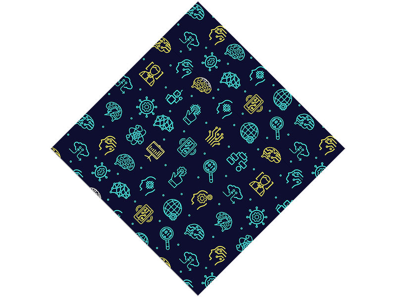 Idea Security Technology Vinyl Wrap Pattern