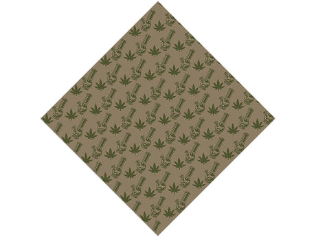 Idle Hands Cannabis Vinyl Wrap Pattern