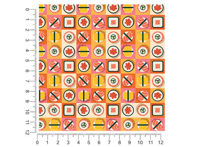 ikura art japanese 1ft x 1ft Craft Sheets