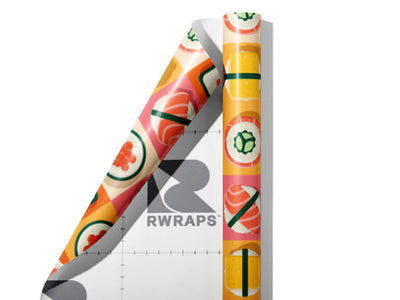 Ikura Art Food Wrap Film Sheets~Rwraps Series 914 Ikura Art Food Scrolled Sheet~3