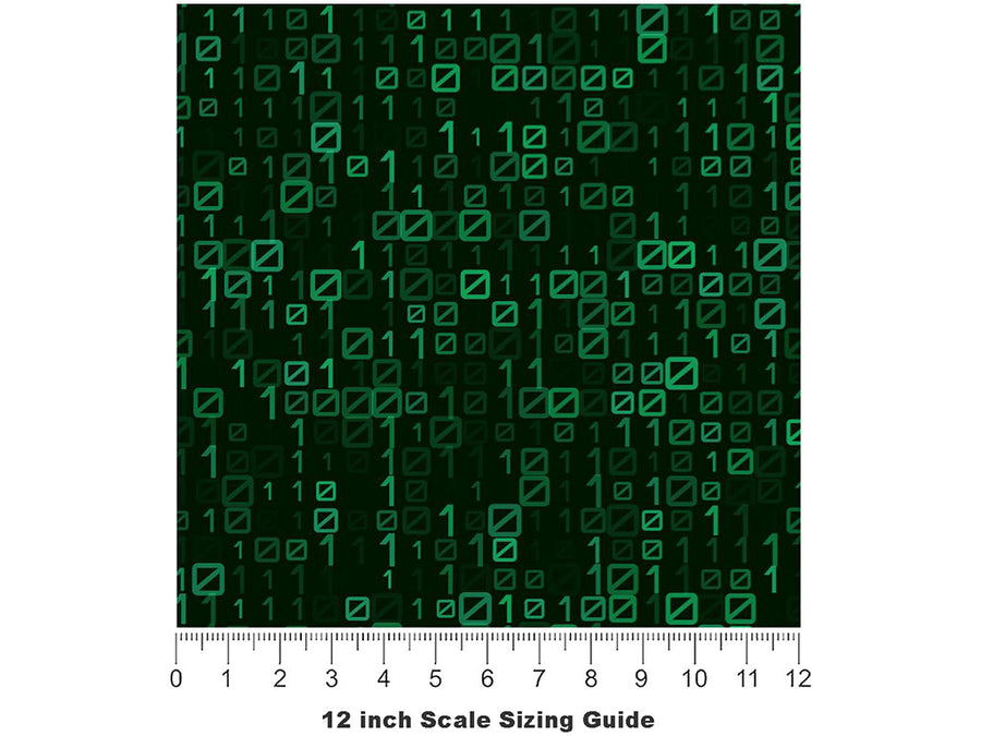 Illusory Choice Technology Vinyl Film Pattern Size 12 inch Scale~Rwraps Illusory Choice Technology Sizing Chart~3