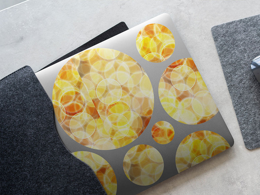 imaginary doubloons bokeh DIY Laptop Stickers
