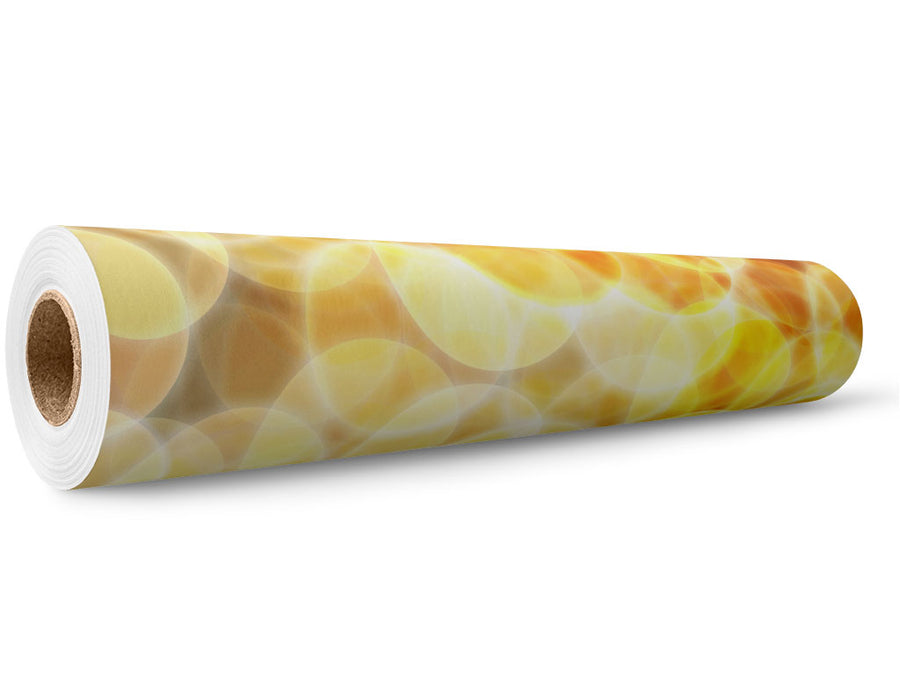 Imaginary Doubloons Bokeh Wrap Film Wholesale Roll~Rwraps Series 914 Digitally Printed Vinyl Roll~5