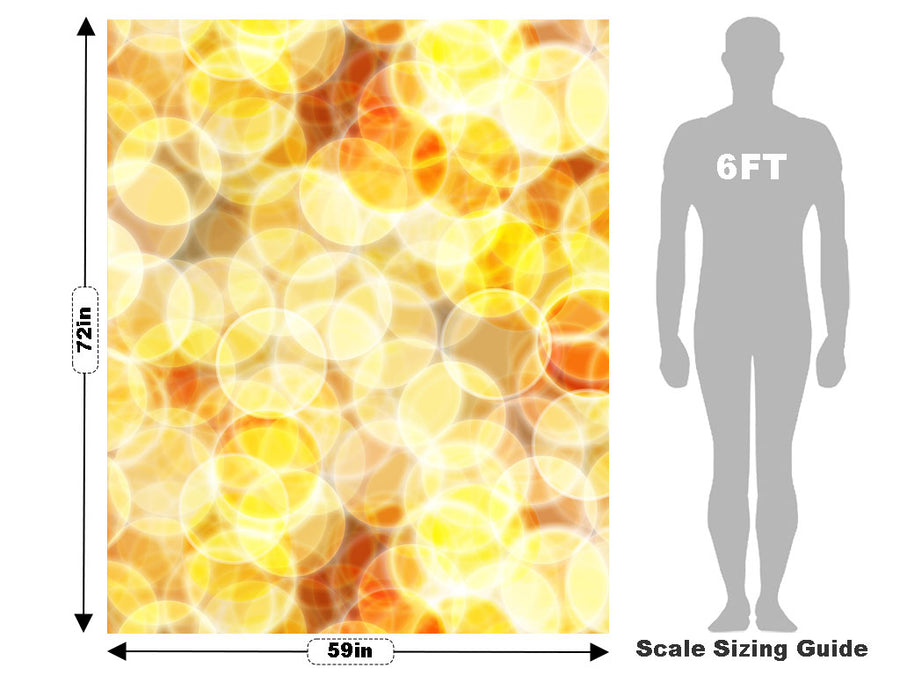 Imaginary Doubloons Bokeh Vehicle Wrap Scale~Rwraps Series 914 Imaginary Doubloons Bokeh Measurements~1