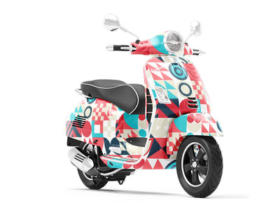 Imperious Designs Mosaic Vespa Scooter Wrap Film