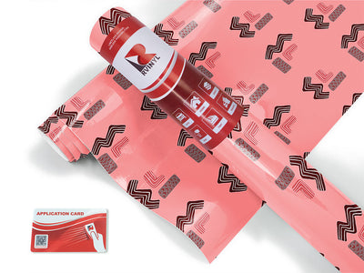 in bed abstract geometric Craft Vinyl Roll