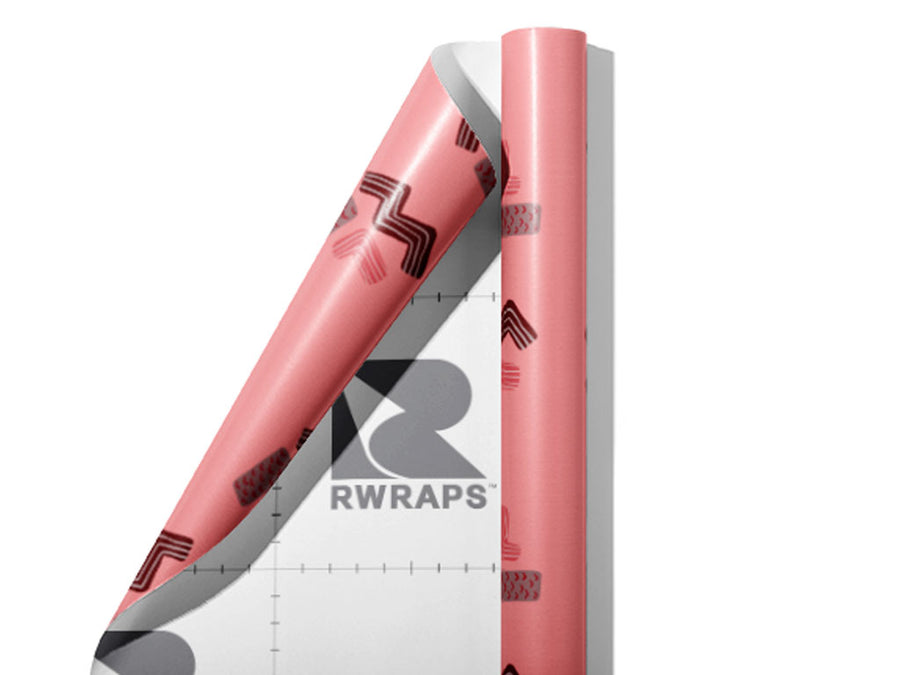 In Bed Abstract Wrap Film Sheets~Rwraps Series 914 In Bed Abstract Scrolled Sheet~3