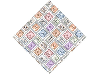 In Post Sticker Bomb Vinyl Wrap Pattern
