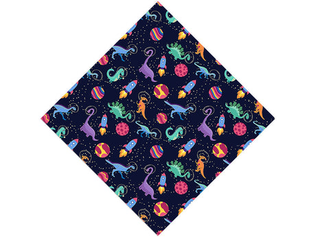 In Space Dinosaur Vinyl Wrap Pattern