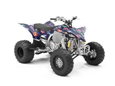 In Space Dinosaur ATV Wrapping Vinyl